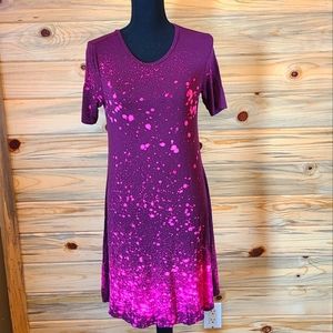 Dip Ladies Pink Casual Short Sleeved Dress XS